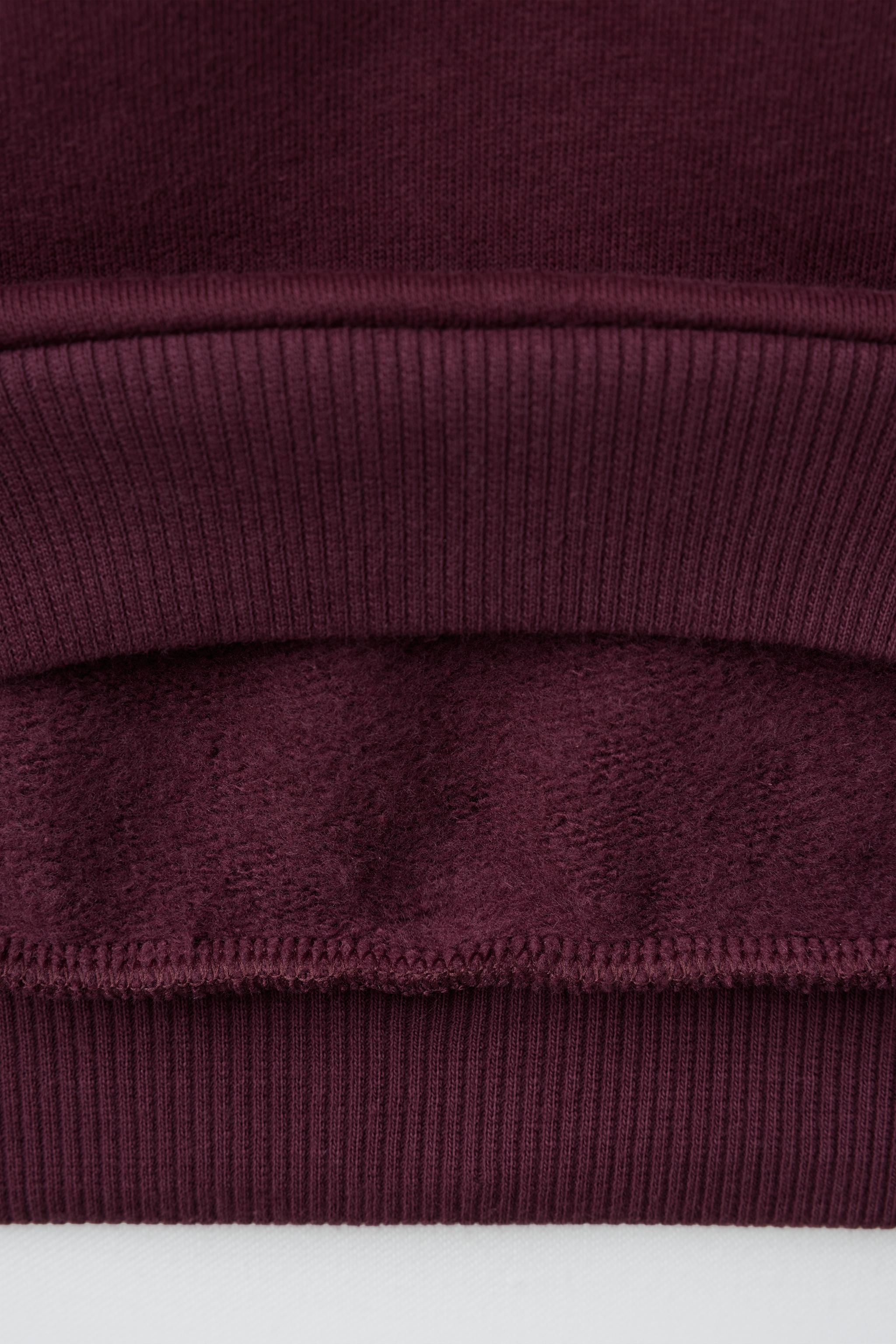 EMBROIDERED FROG FASTENING POLO SWEATSHIRT